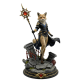 Fox-Person Mage with Staff Collectible Statue（8–12 cm）